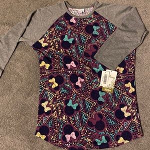 Lularoe Disney Minnie Mouse Baseball Tee